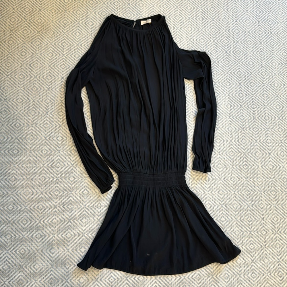 Ramy Brook black dress with shoulder cut outs
